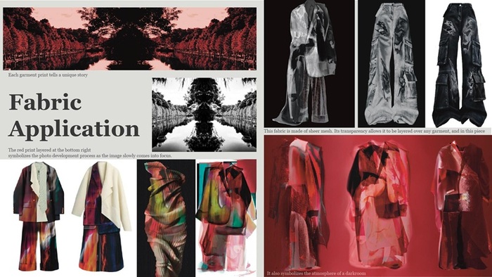 實踐大學時尚設計學系榮獲 2025 美國繆思設計大獎銀獎　作品《Momentary圖片