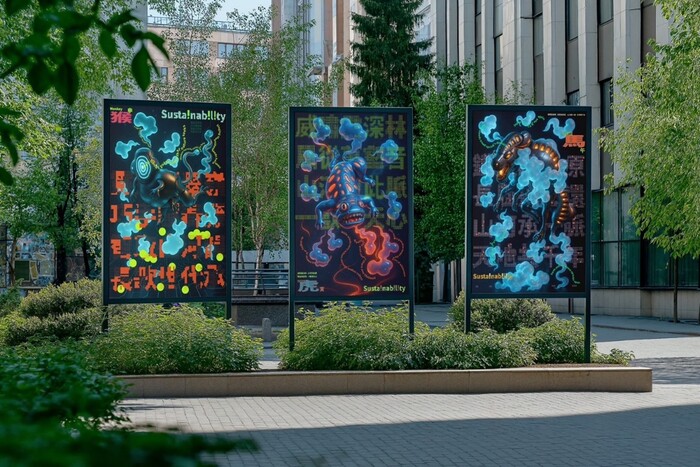 時尚設計學系張芳榜老師東京個展 展現東方神話與永續美學的視覺詩篇4圖片
